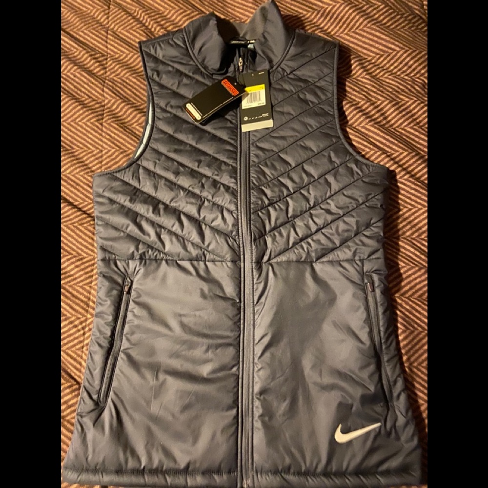 Nike Men’s Running Aerolayer Vest Size Small Grey
